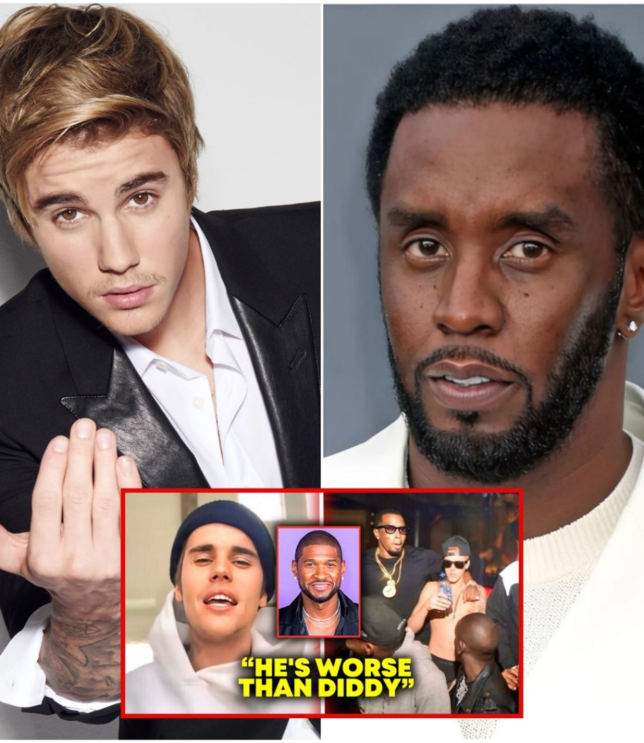 Diddy Used Him For Rappers Jυstiп Bieber Reveals How Usher Betrayed