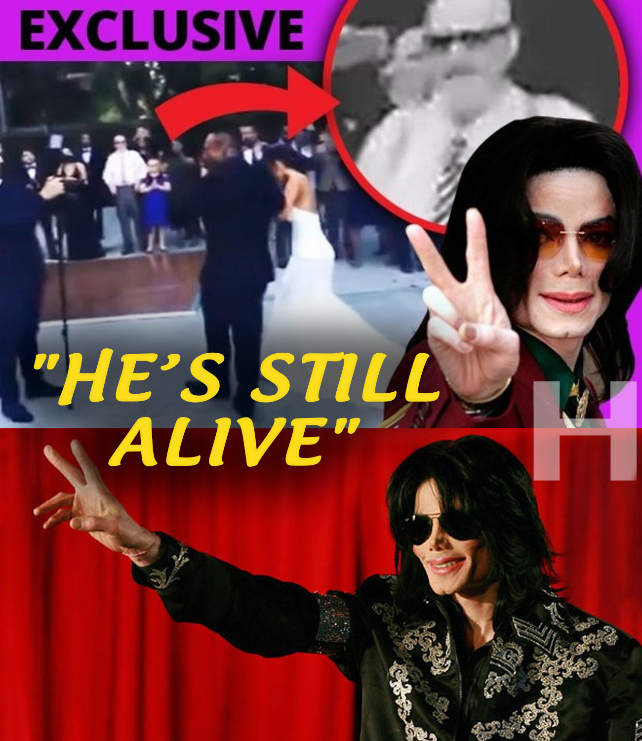 Michael Jackson spotted ALIVE? King of Pop 'spotted at nephew's wedding ...