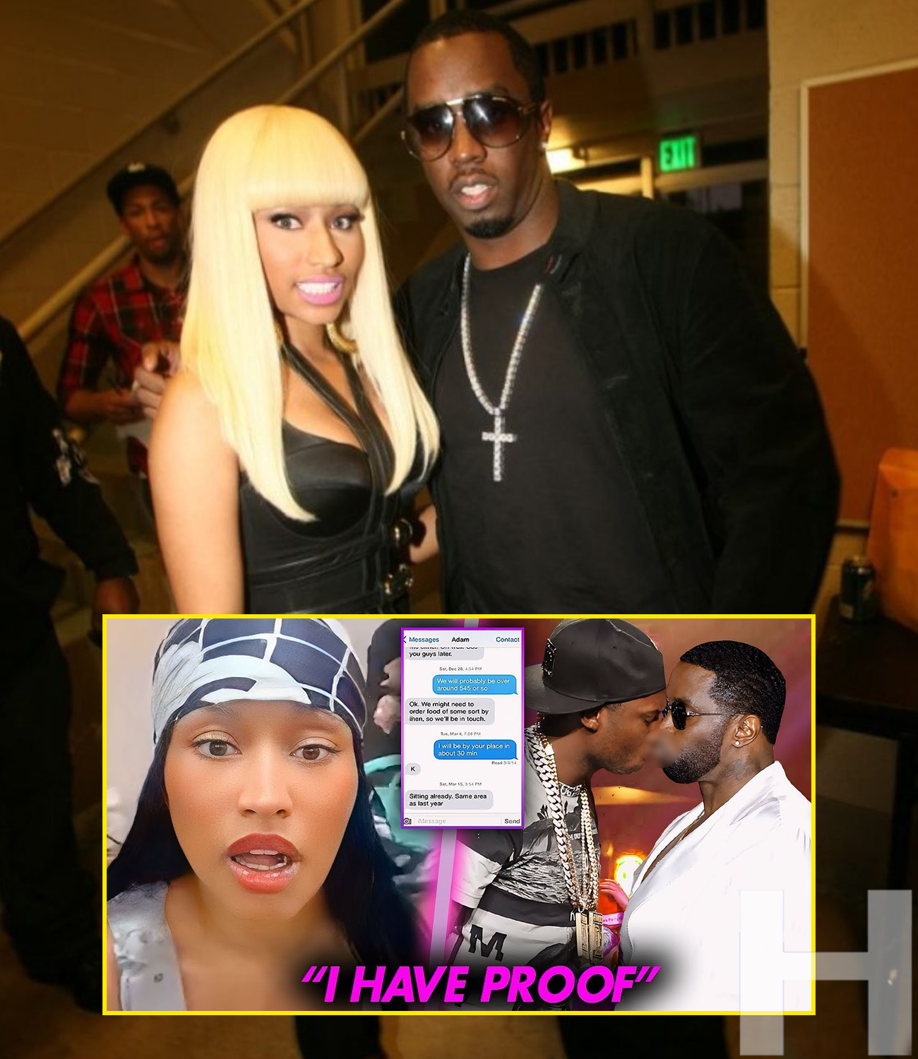 Nicki Minaj Confirms Meek Mills Relationship With Diddy Meek And Usher Exposed News 3283