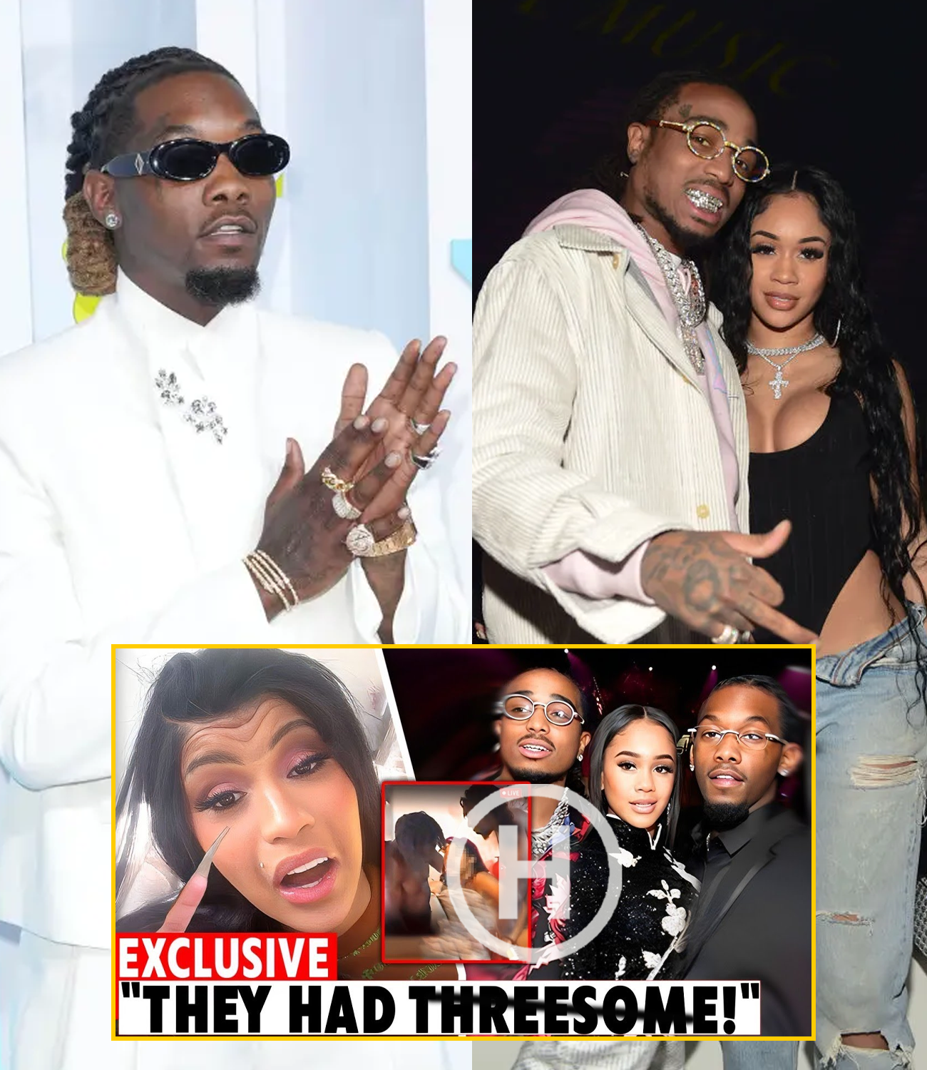 7 Minutes Ago Cardi B Leaks Offset S And Quavo S Fr3ak0ff With Saweetie News